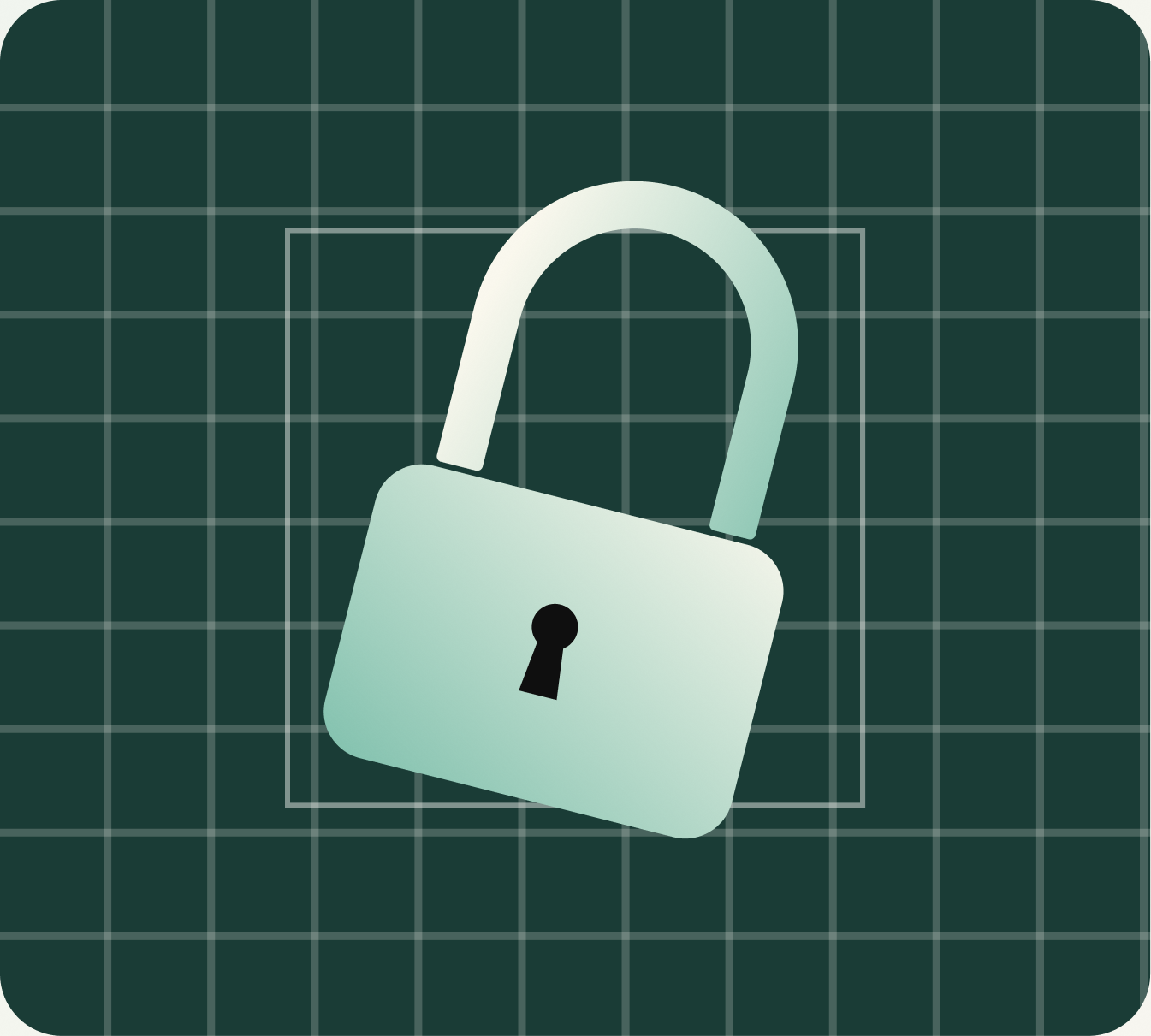 Take comfort in knowing your data is secure.