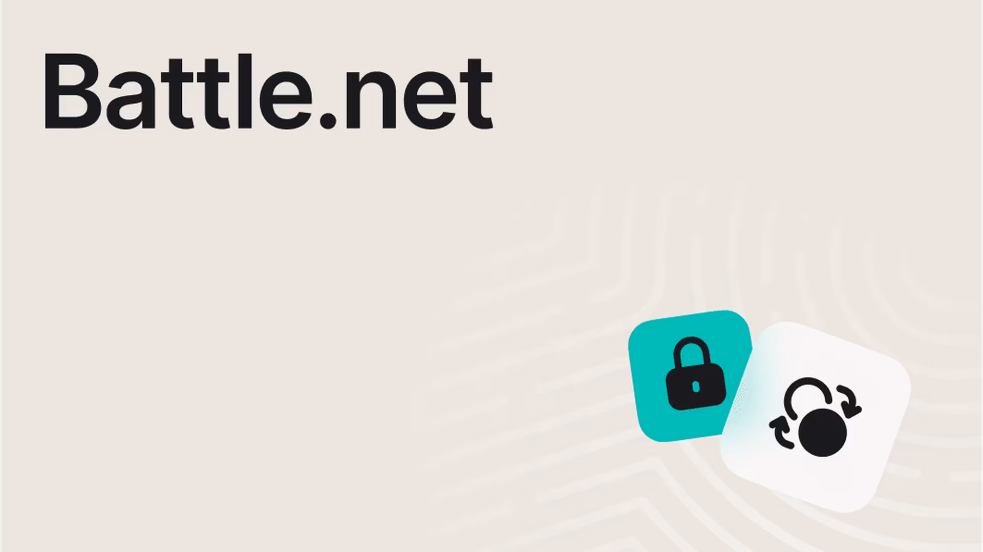 Reset Battle.net password