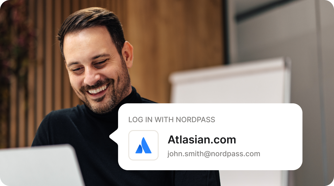slaptažodžių tvarkymas nešiojamajame kompiuteryje naudojantis „NordPass“