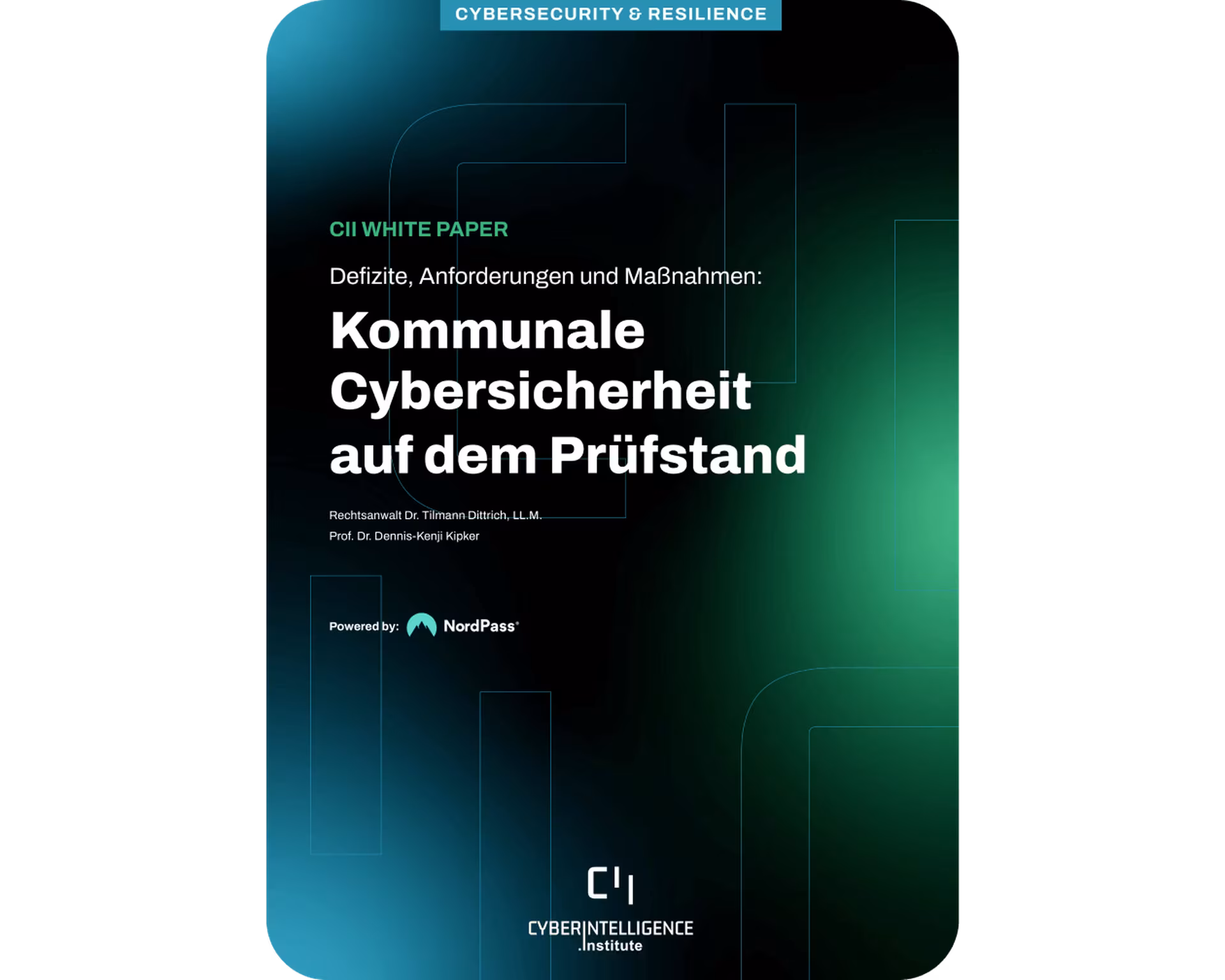whitepaper cober cyber Intelligence institute and prof kipker
