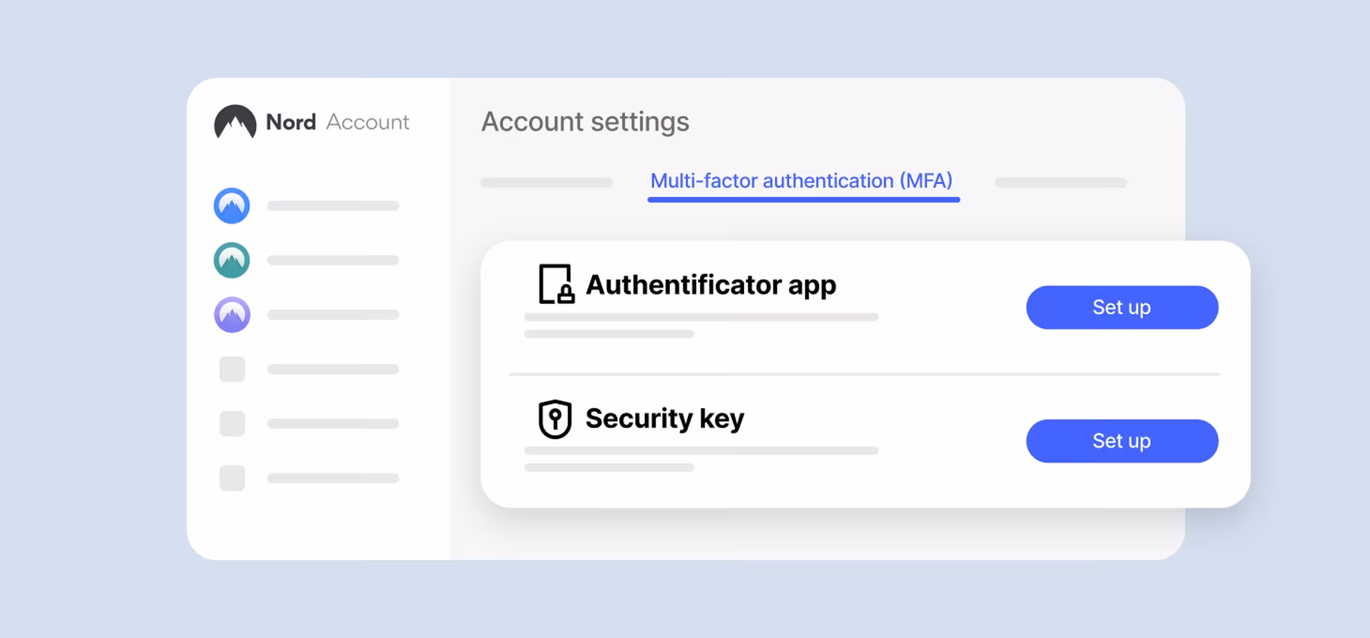 mfa account settings