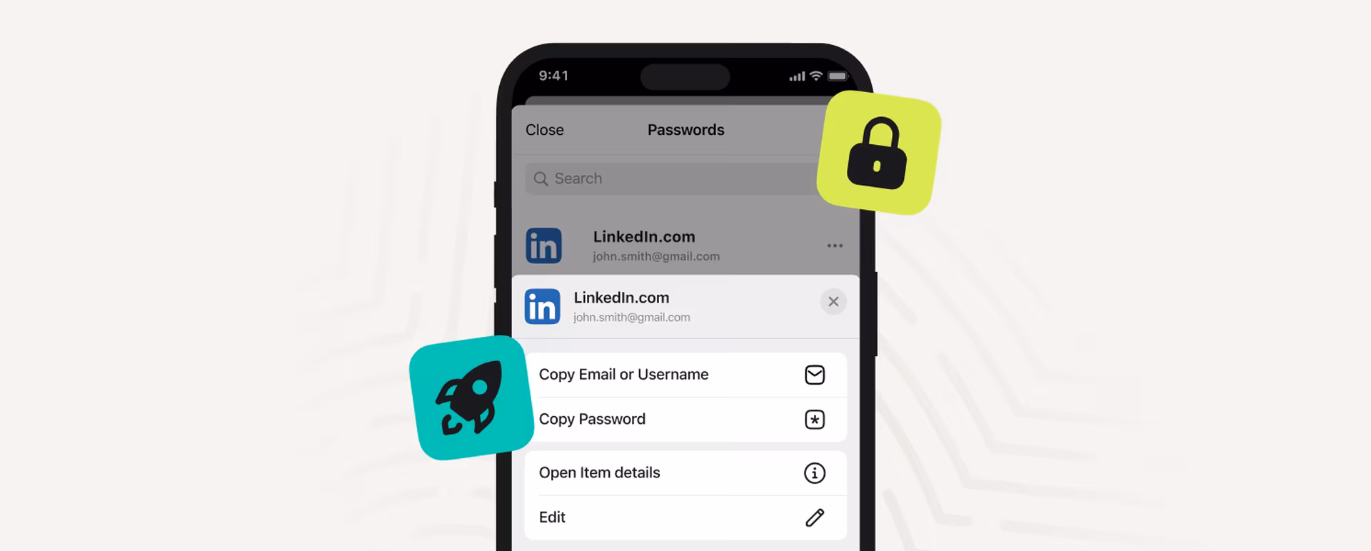 Easier access to NordPass on iOS