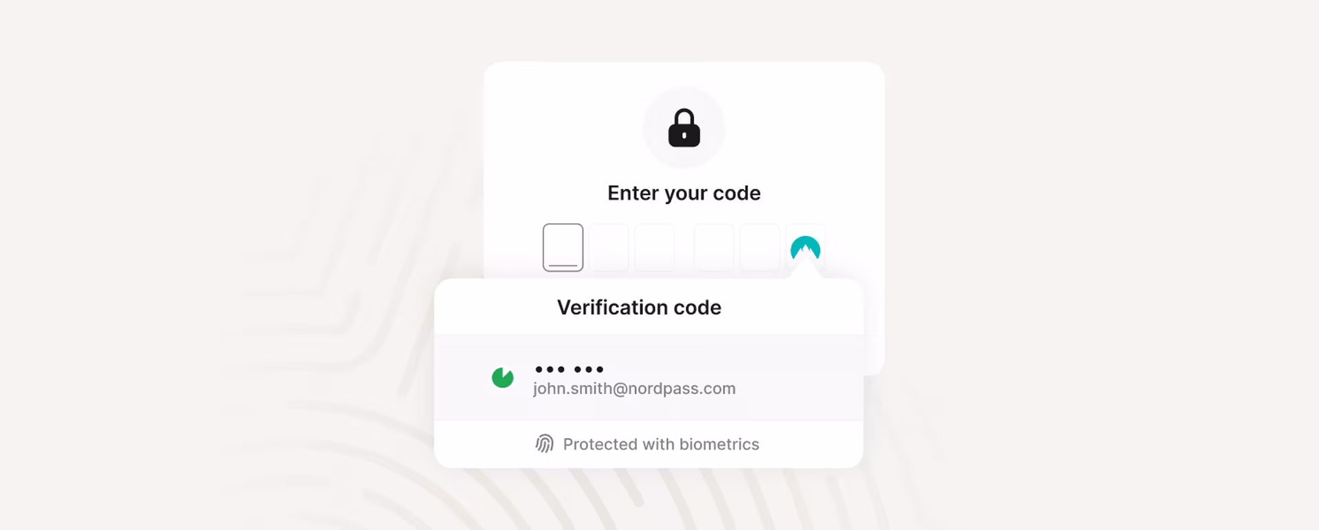 verification code