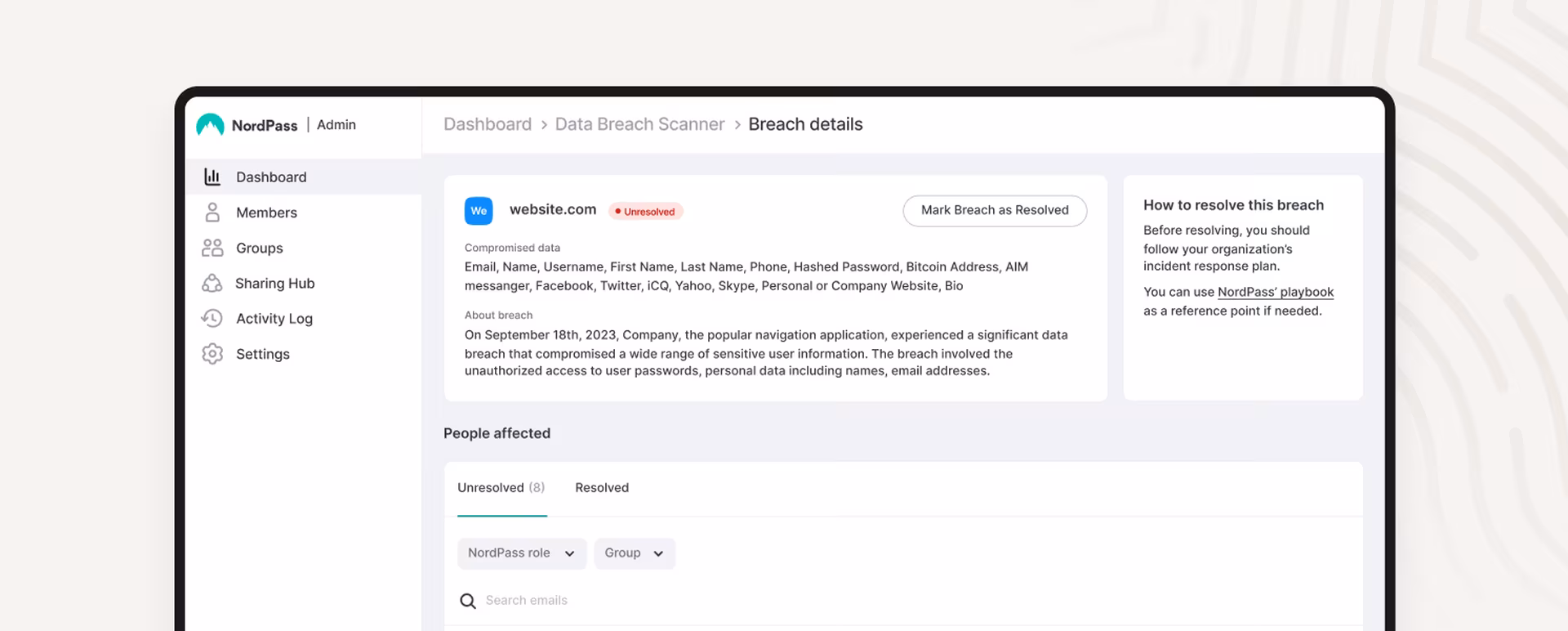 Data Breach