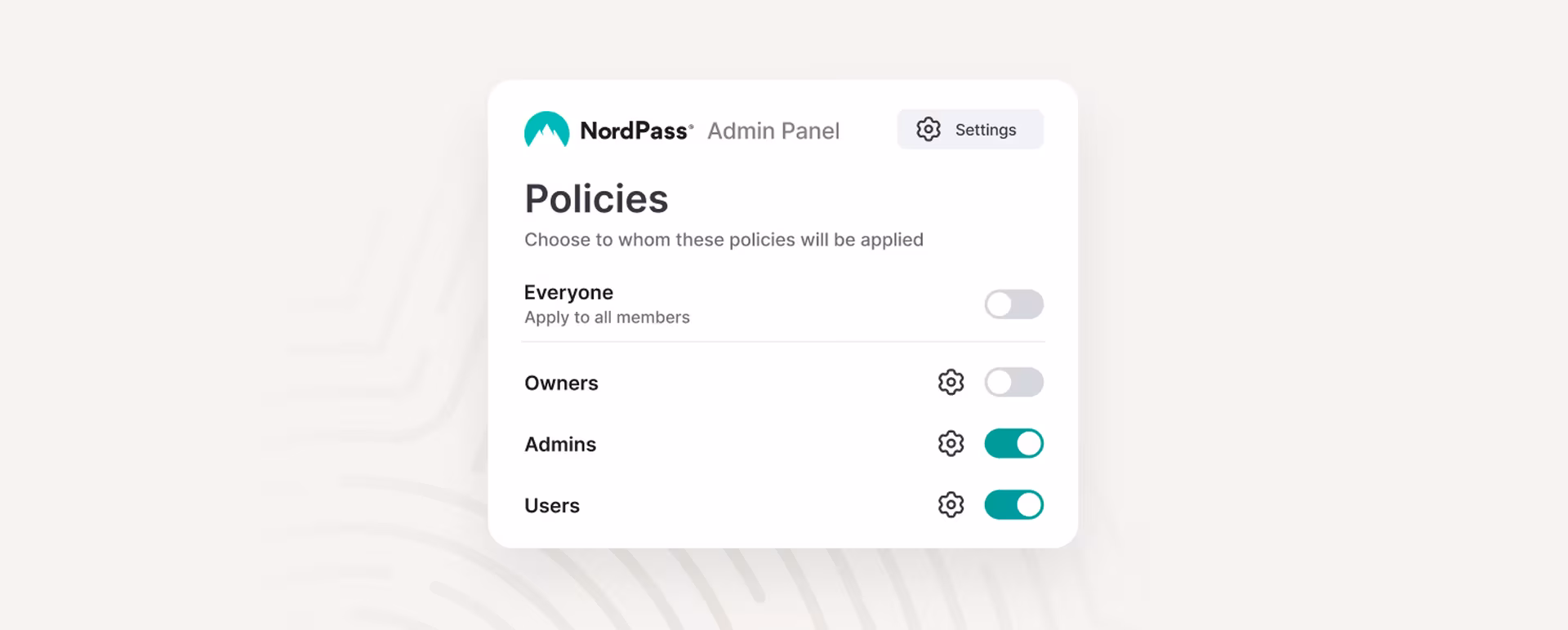 Introducing Granular Policies
