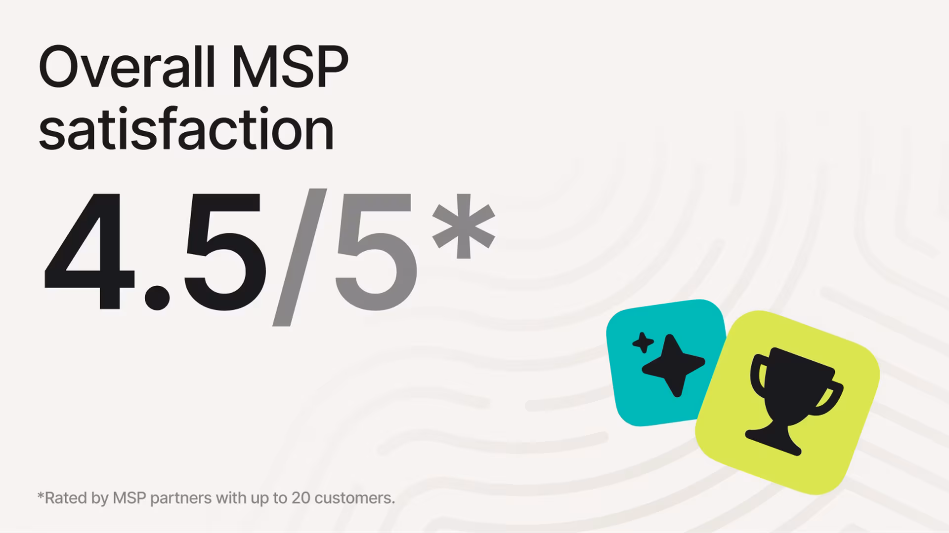 MSP survey results