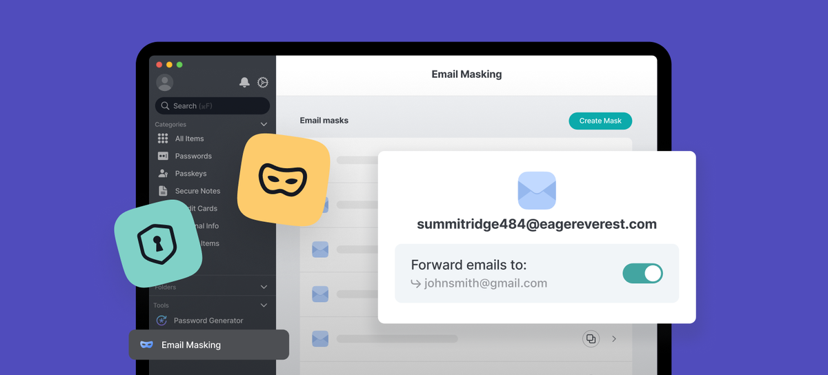 email masking dashboard