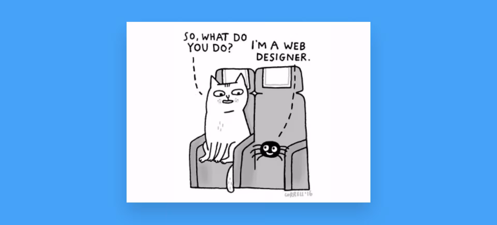 meme of web designer