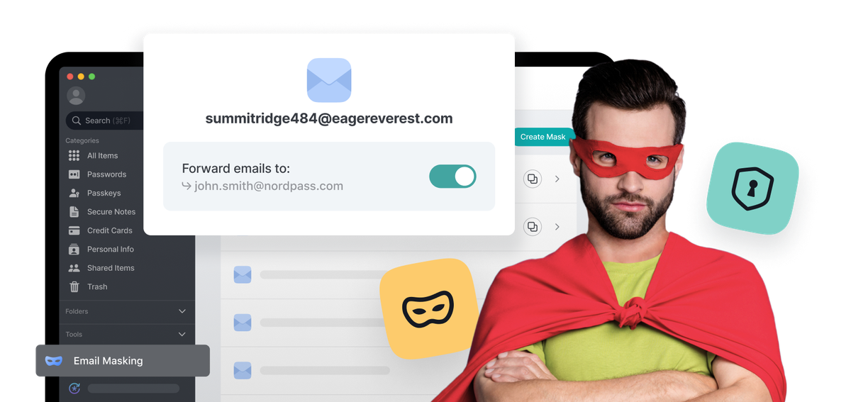 Email Masking Secure your inbox NordPass