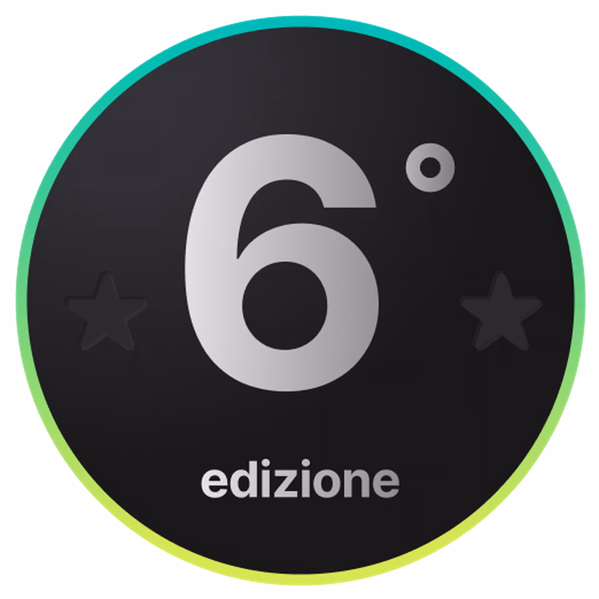 badge displaying 6th edition