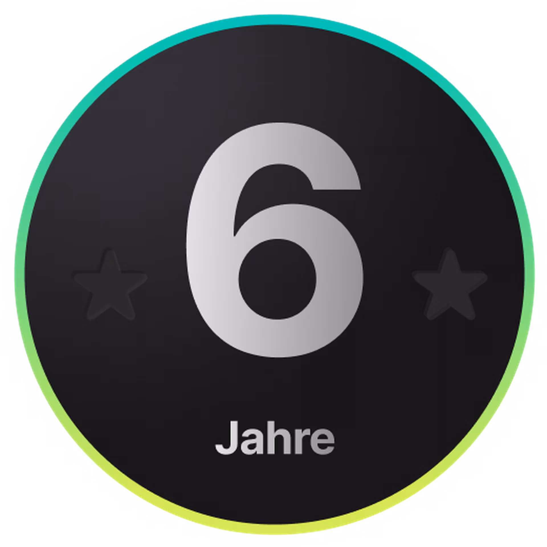 badge displaying 6th edition