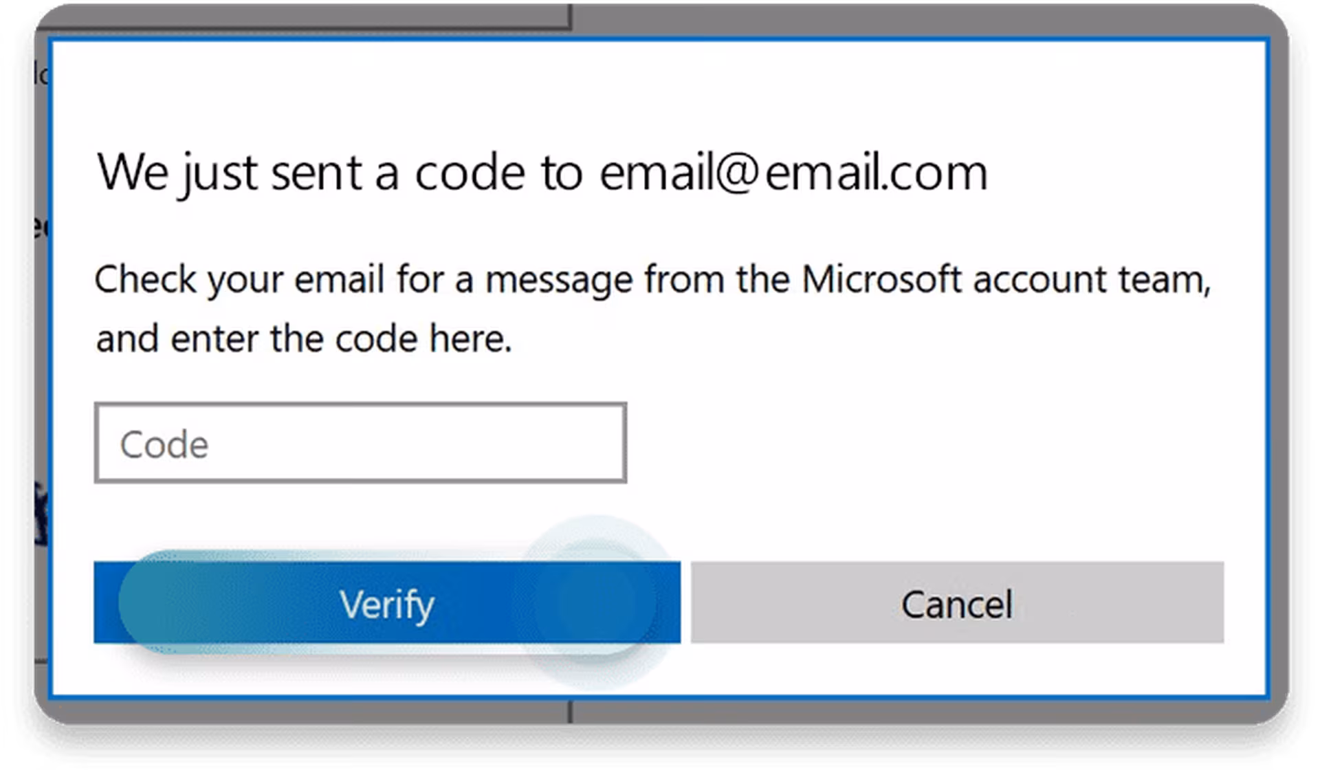 reimpostazione password microsoft