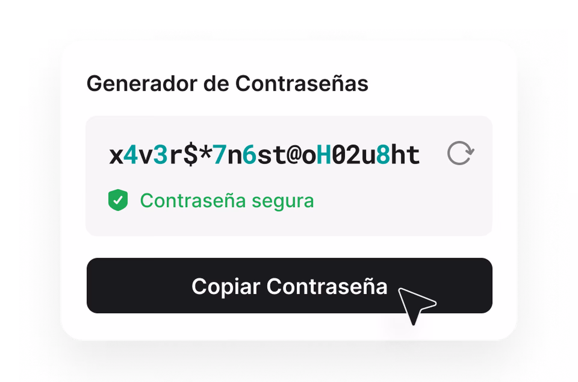 password generator tool visual