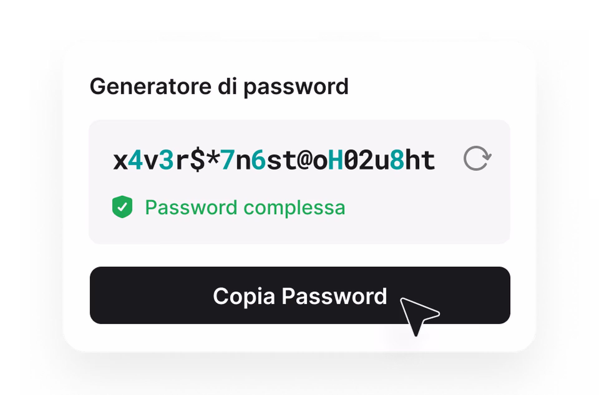 password generator tool visual