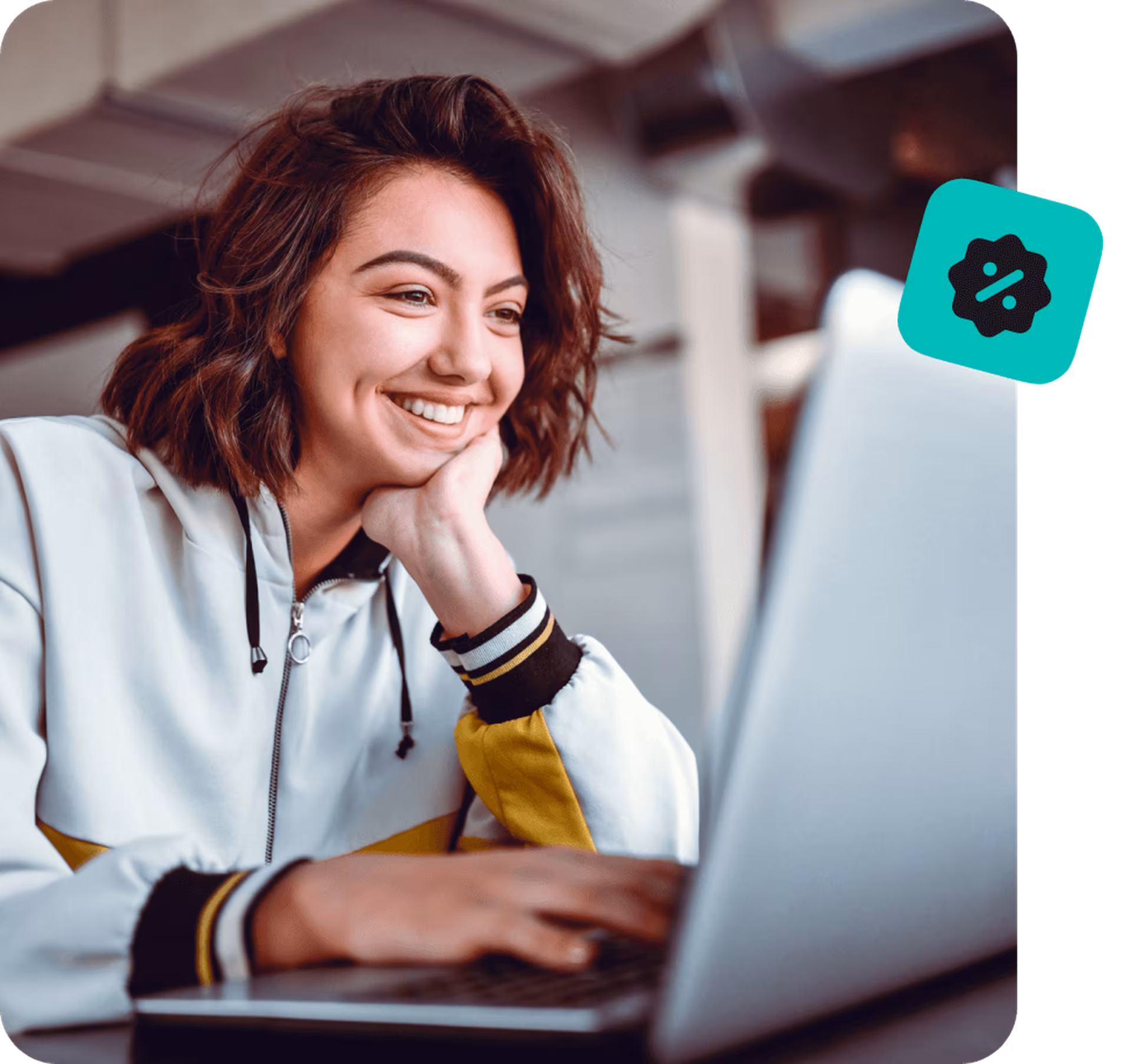 women with laptop discount