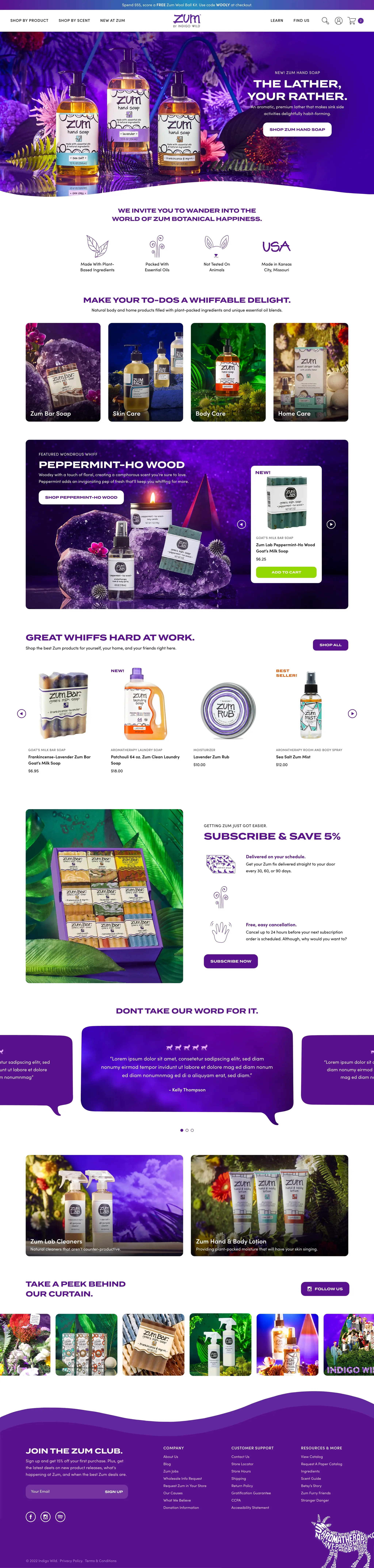 Praella Shopify Plus Agency Zum by Indigo Wild Case Study · Praella