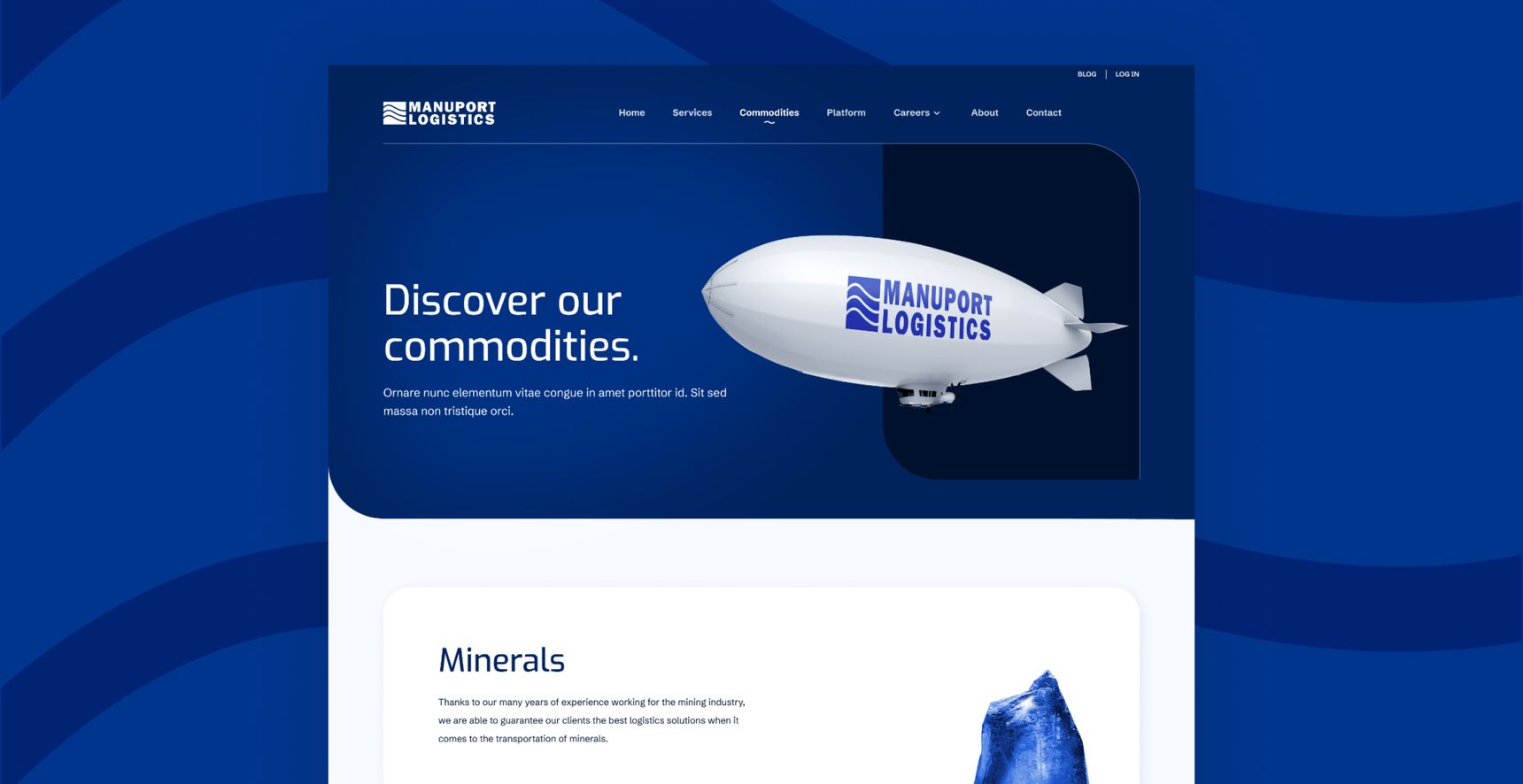 Manuport Logistics screenshot