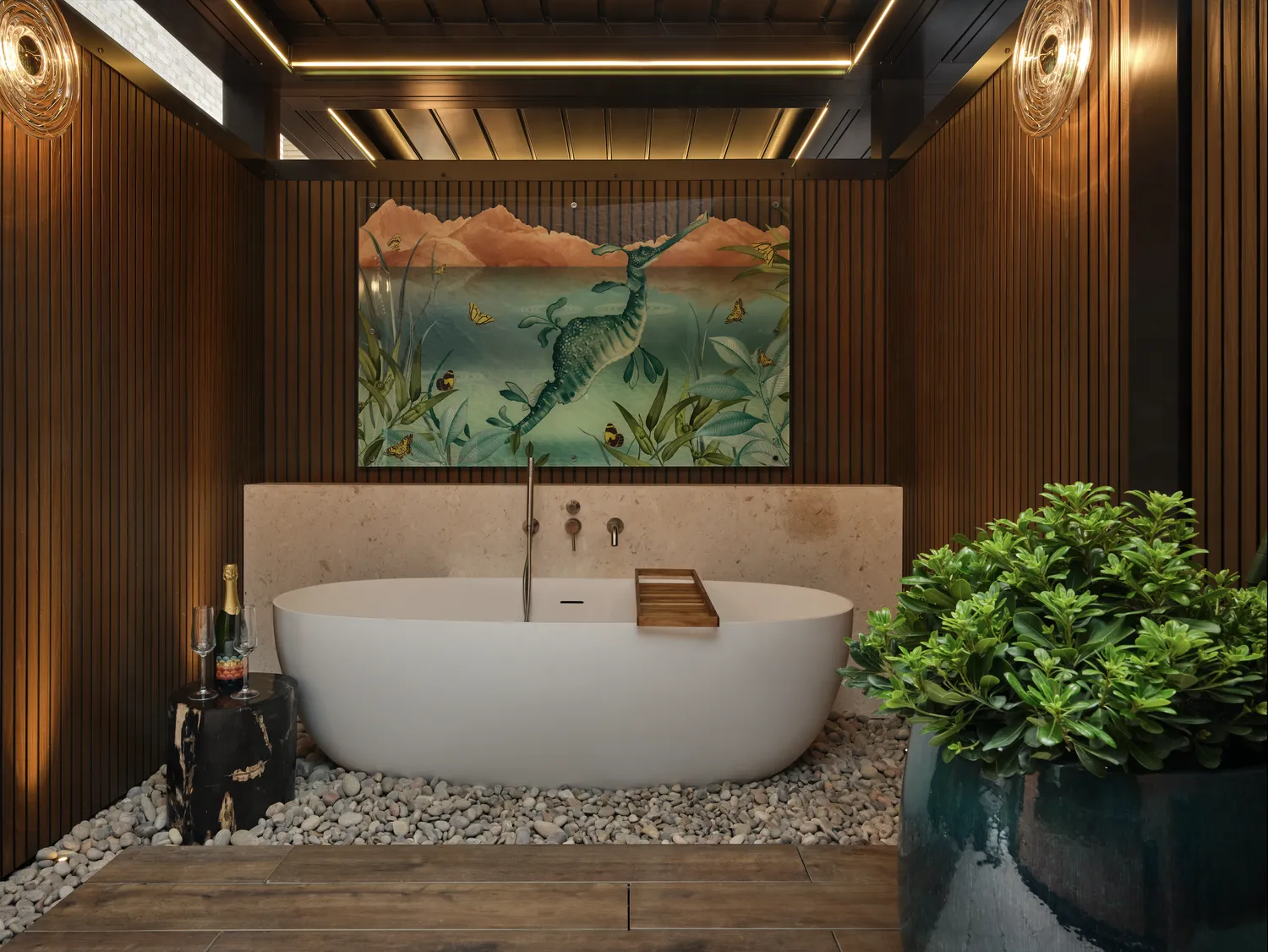Photograph of a bath at The Imperial