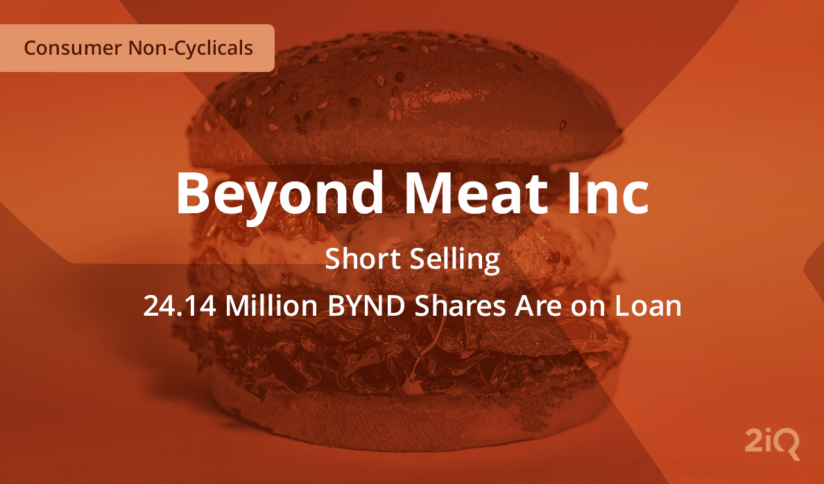 Beyond Meat Stock Still Has a Very High Level of Short Interest
