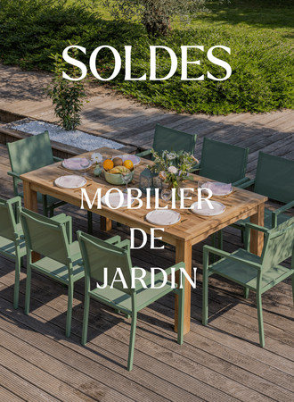 hub mobilier de jardin soldes