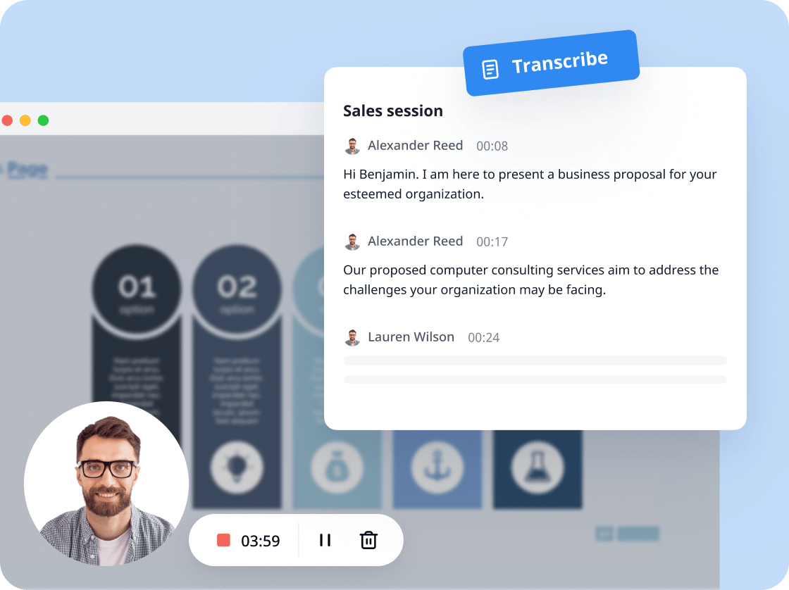 automatically transcribe your audio