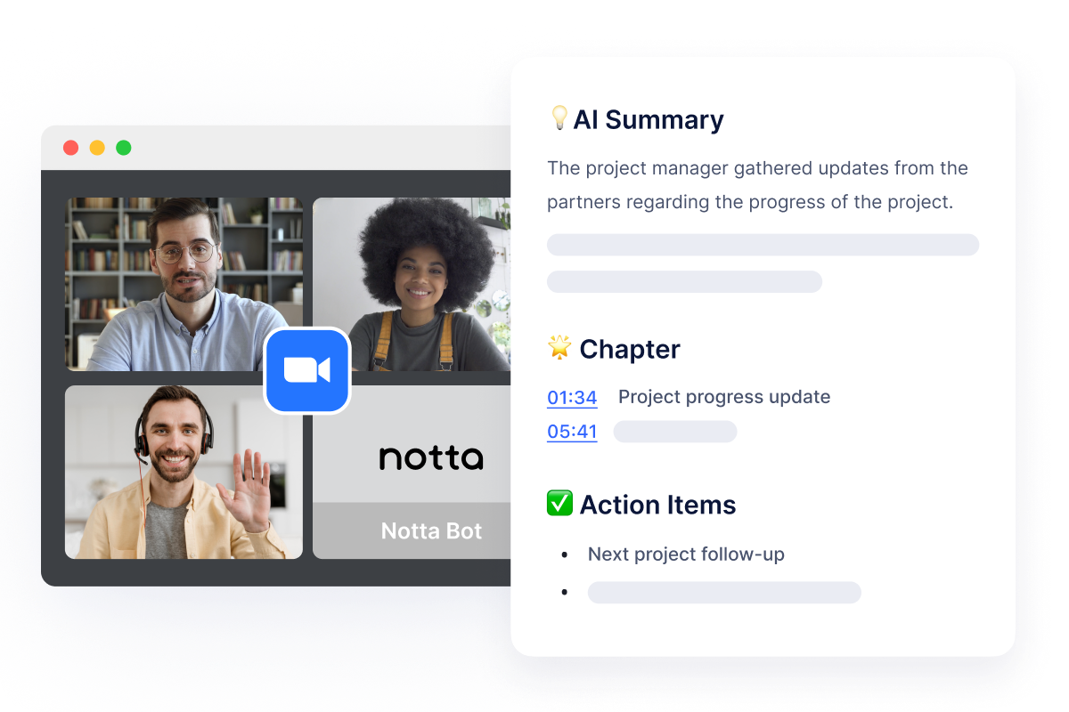 zoom meeting recorder hero image