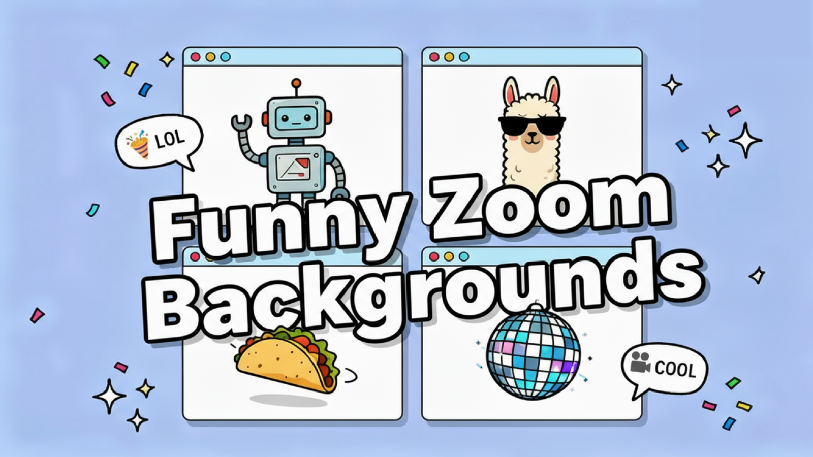 Funny Zoom Backgrounds