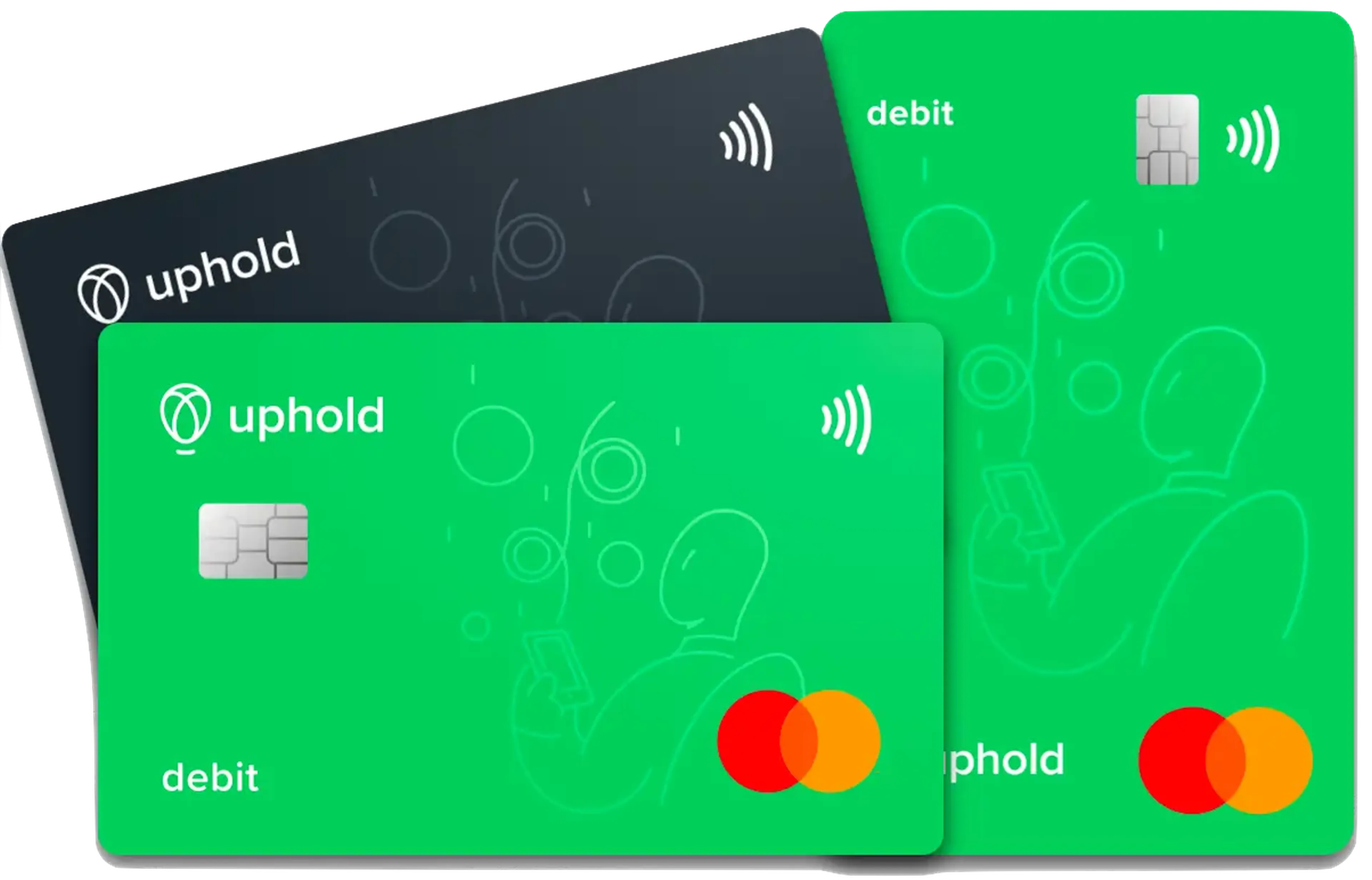 uphold crypto debit card