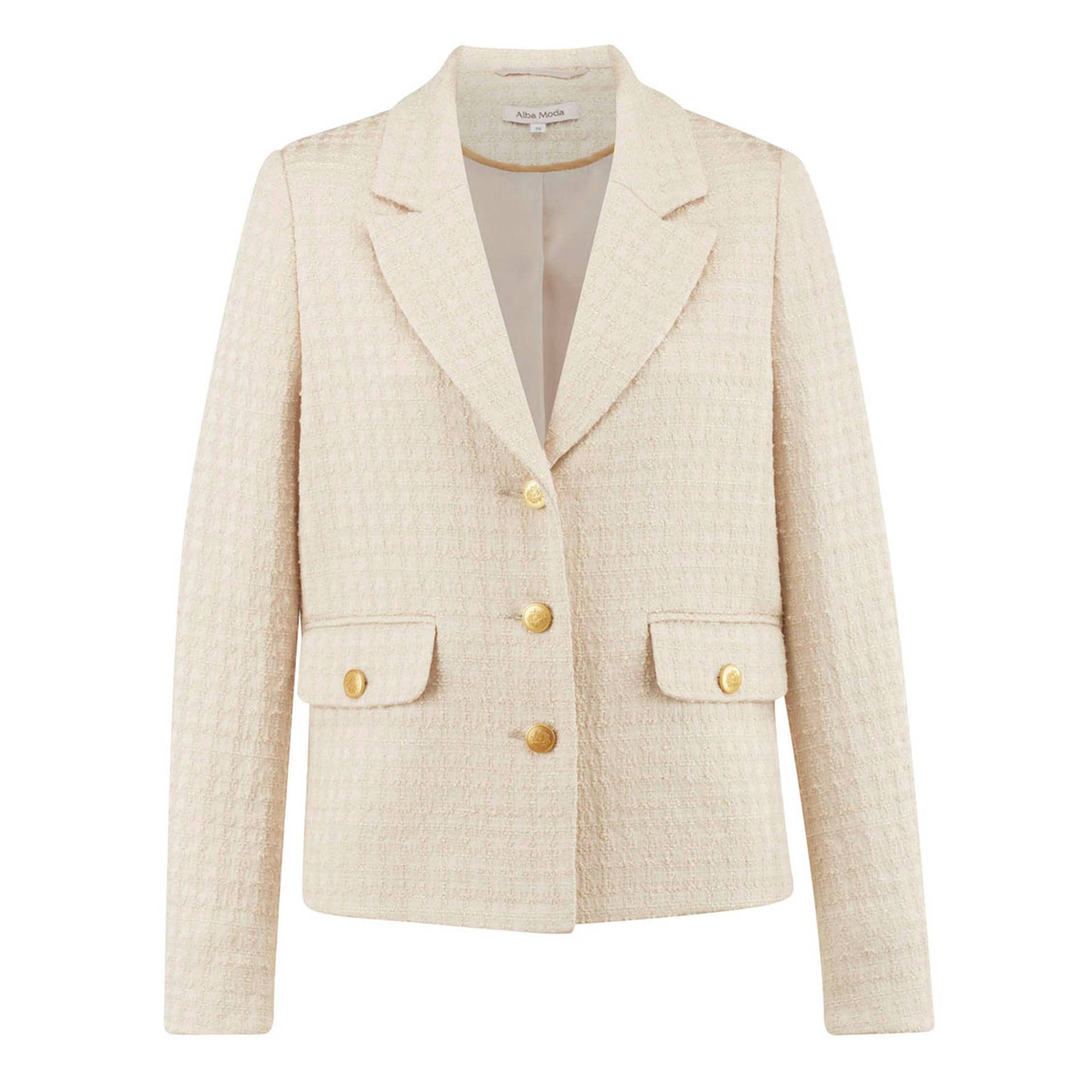 Kurzblazer hell Figurtyp A-Linie Welche Jacke passt zu mir