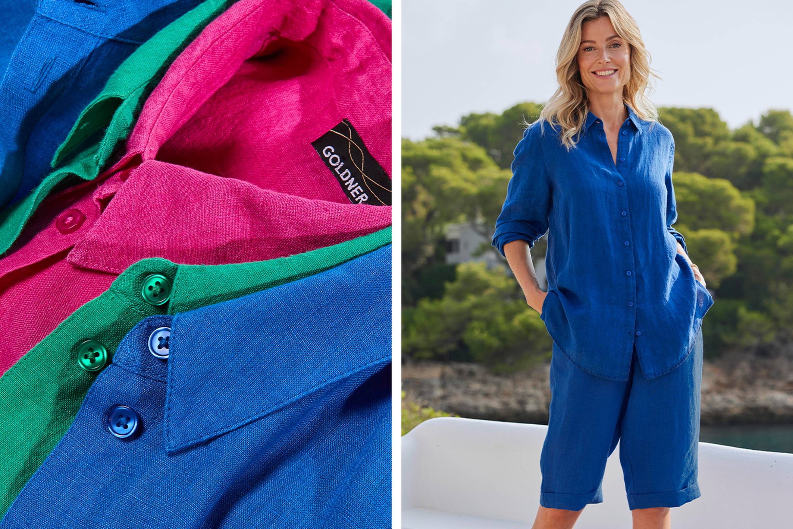 Leinen – Luftige Mode für Damen 50+