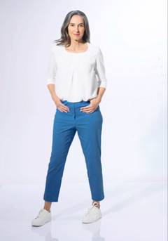 Pantalon étroit en bengaline LOUISA video thumbnail