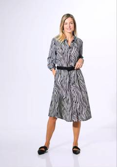 Robe-chemisier à col chemise video thumbnail
