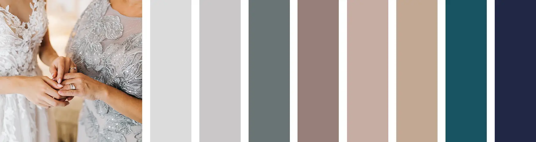 Kleurenpalet voor de moeder van de bruid welke kleuren zijn geschikt