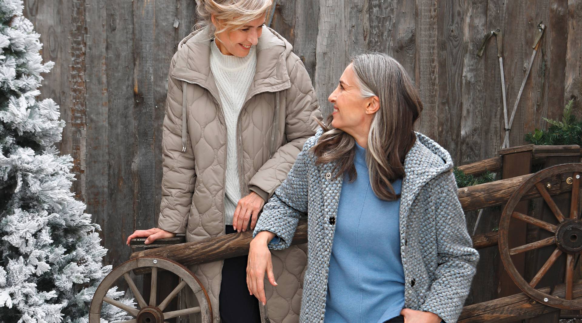 Feestelijke gebreide kleding voor dames