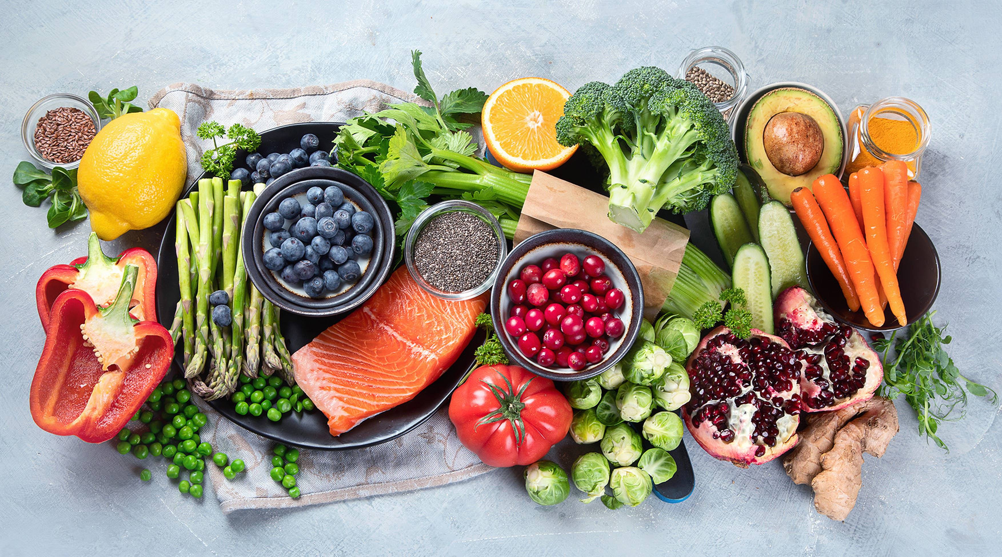 Gesundes Leben beginnt mit ausgewogener Ernährung
