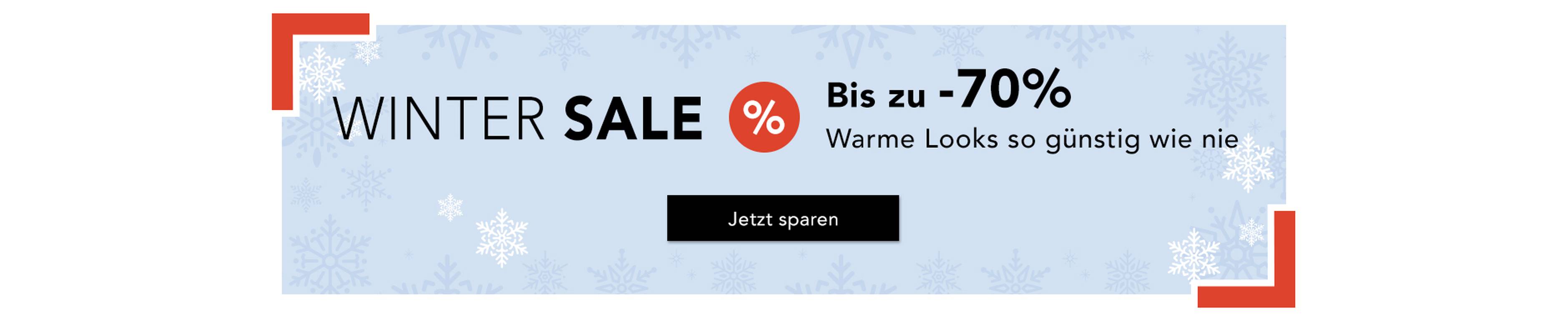 Winter Sale bei GOLDNER – bis zu 70 % Rabatt auf warme Damenmode