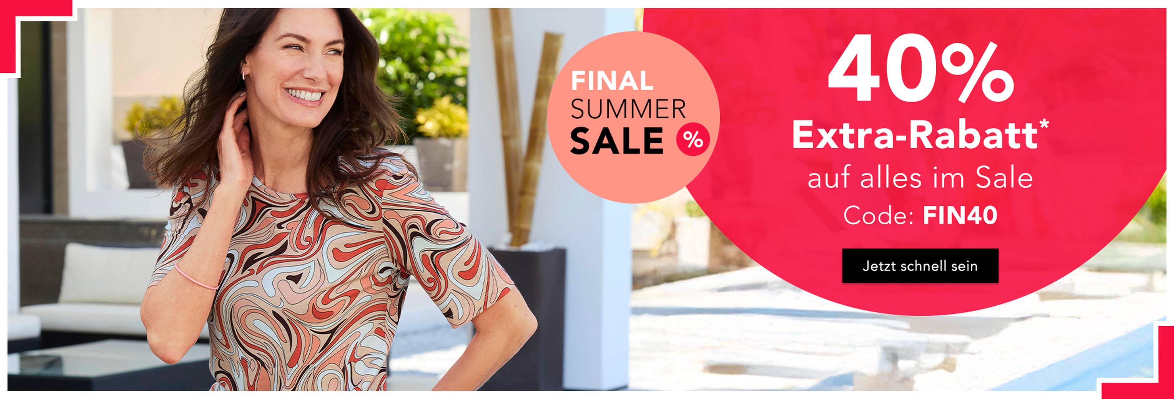 Sommer-Sale bei atelier GOLDNER – 25 % Rabatt auf alles mit Code EXT25