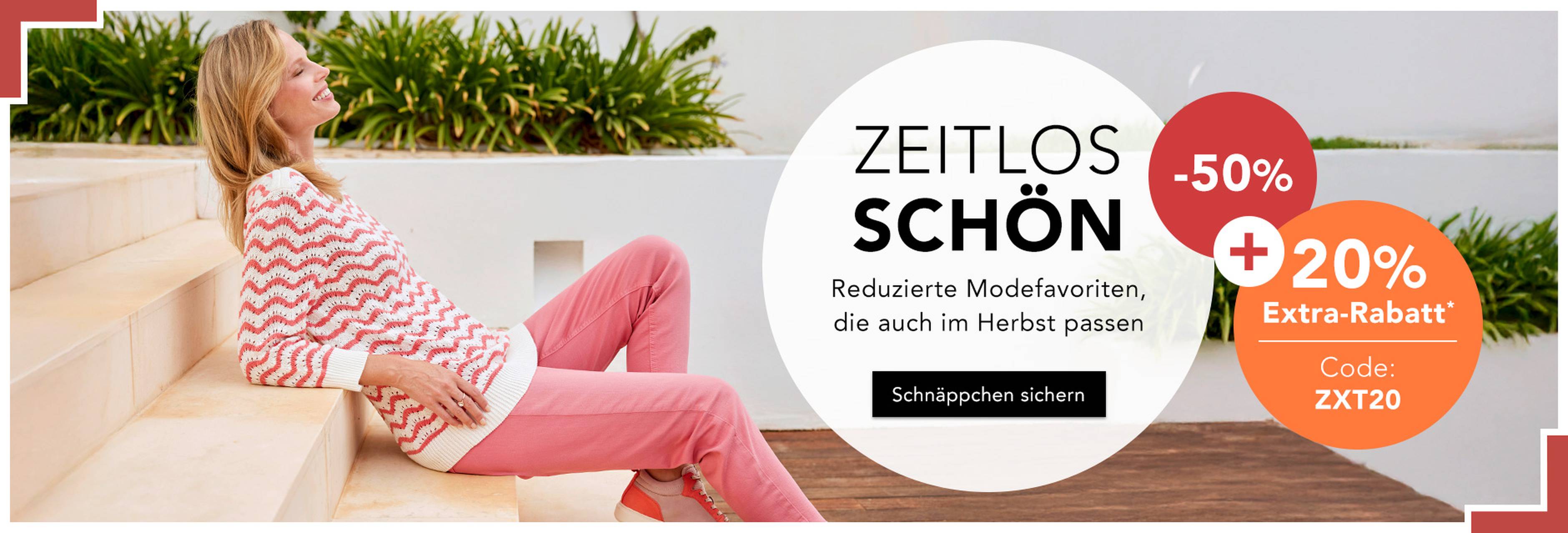 Modefavoriten bis zu 50% reduziert