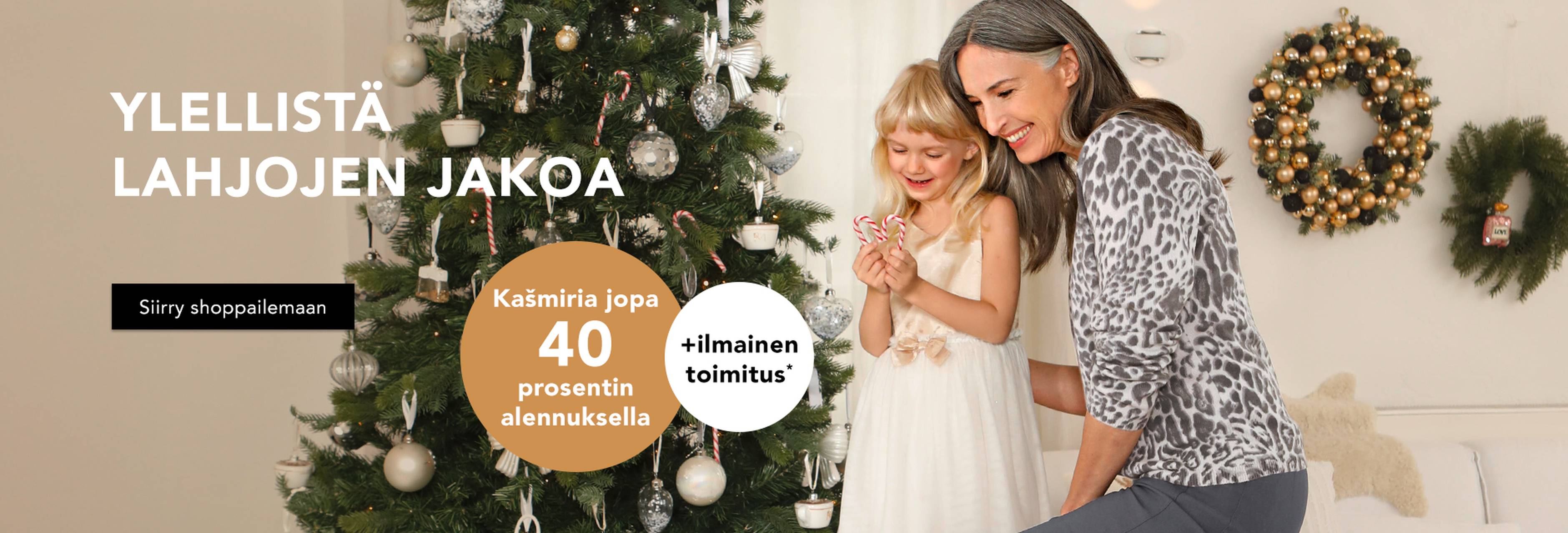 Black Deals -muotitarjous Atelier GOLDNERilla, 30 euron alennuskuponki naisille