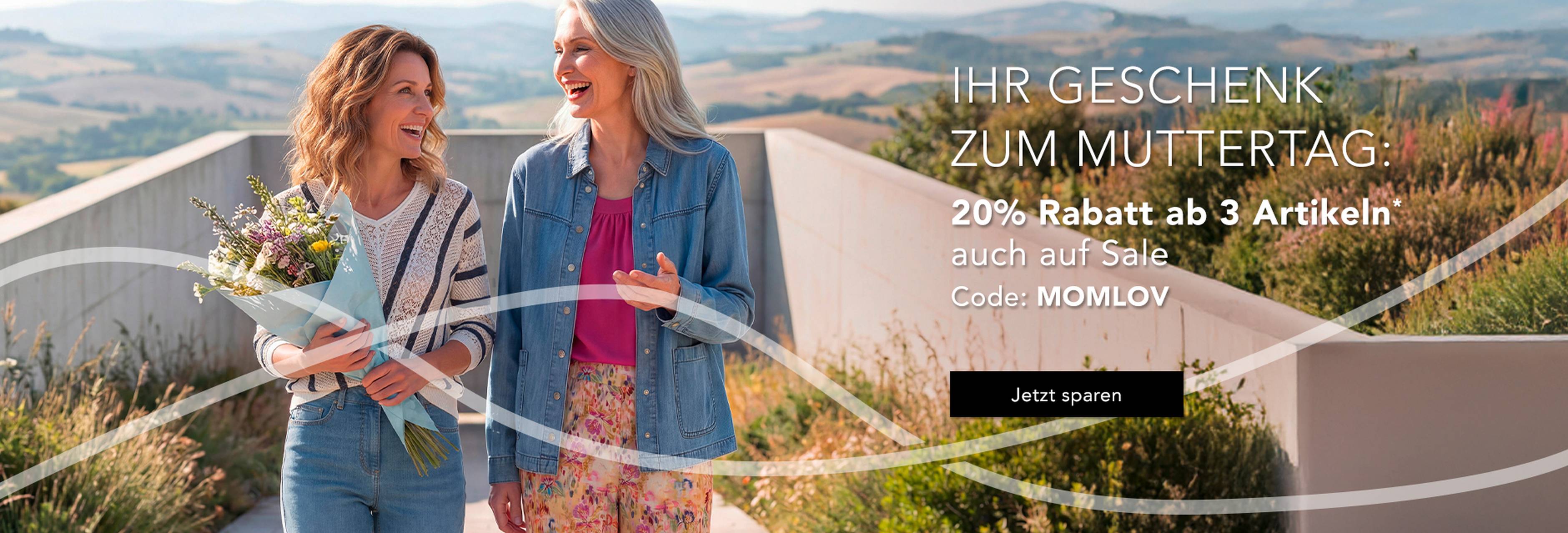 GOLDNER Mid Season Sale Damenmode bis 40 Prozent Rabatt Sommermode