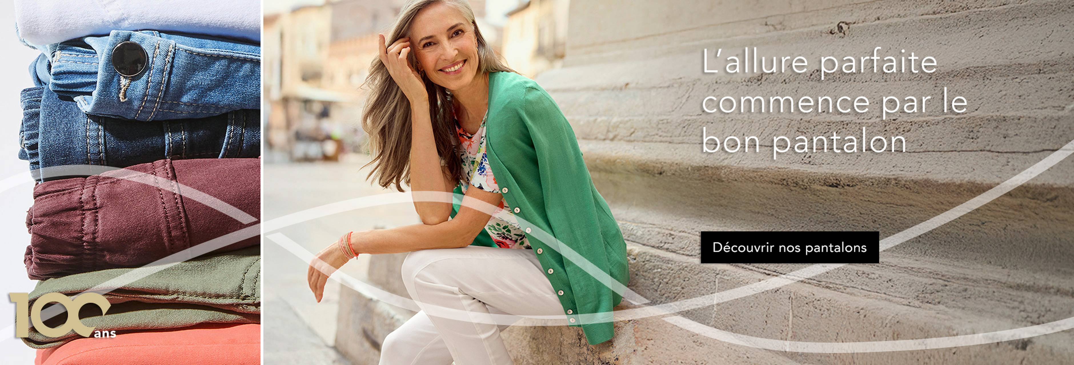 Pantalon confortable pour femmes de plus de 50 ans – coupe moderne et grand confort