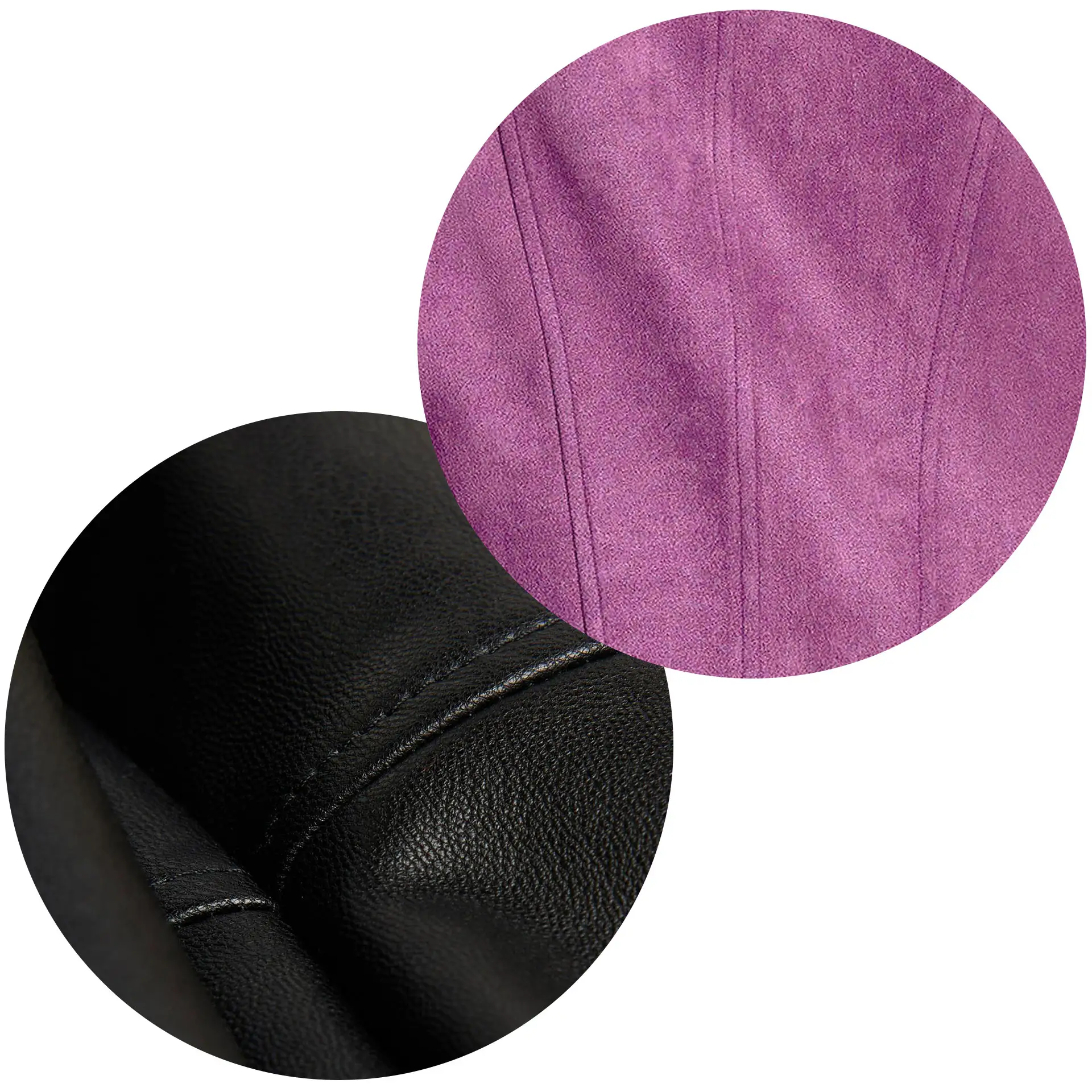 Leder von glatt bis velours