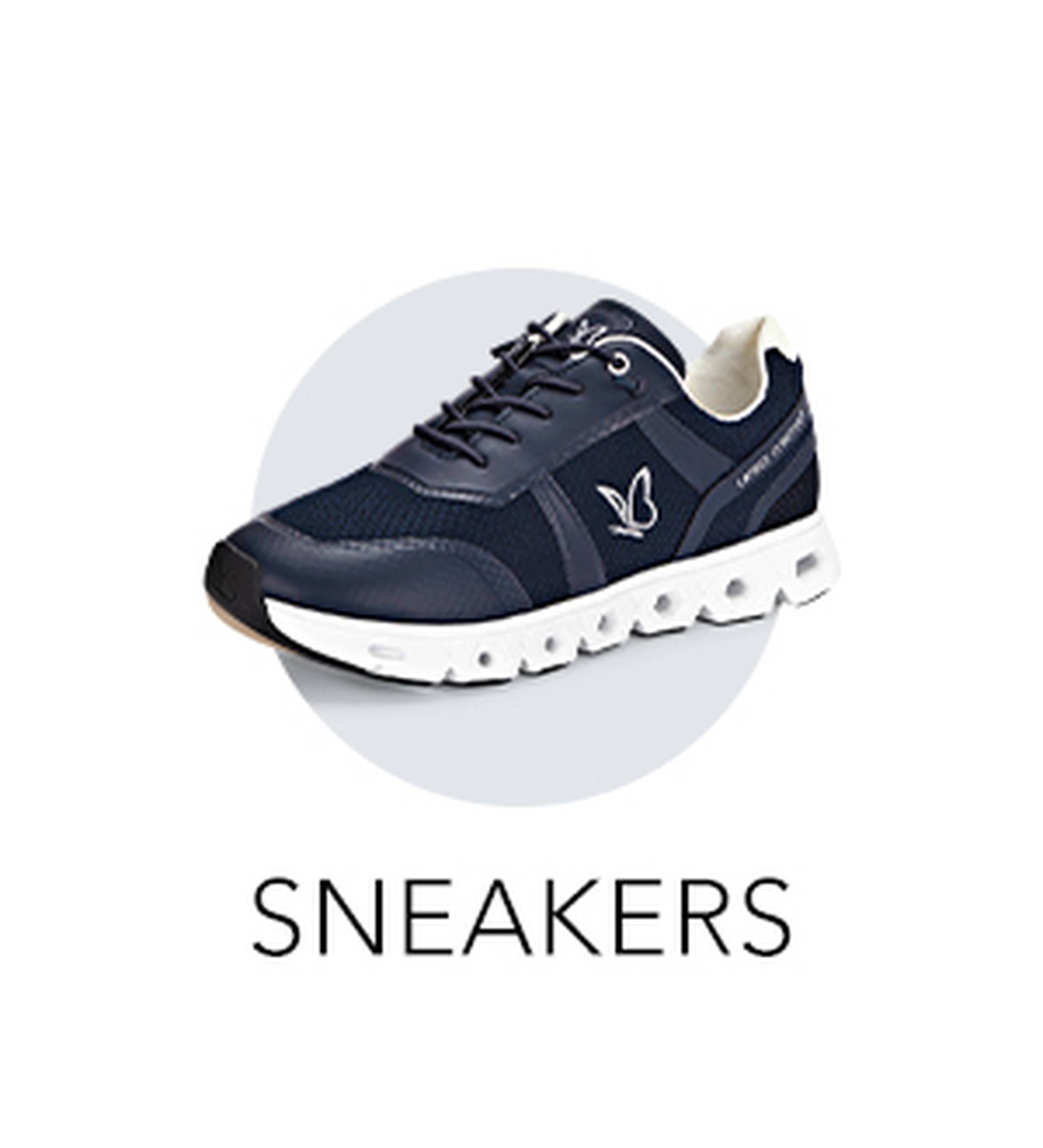 Sneakers confortables pour femmes avec fermeture éclair et semelle épaisse dans des couleurs vives de GOLDNER