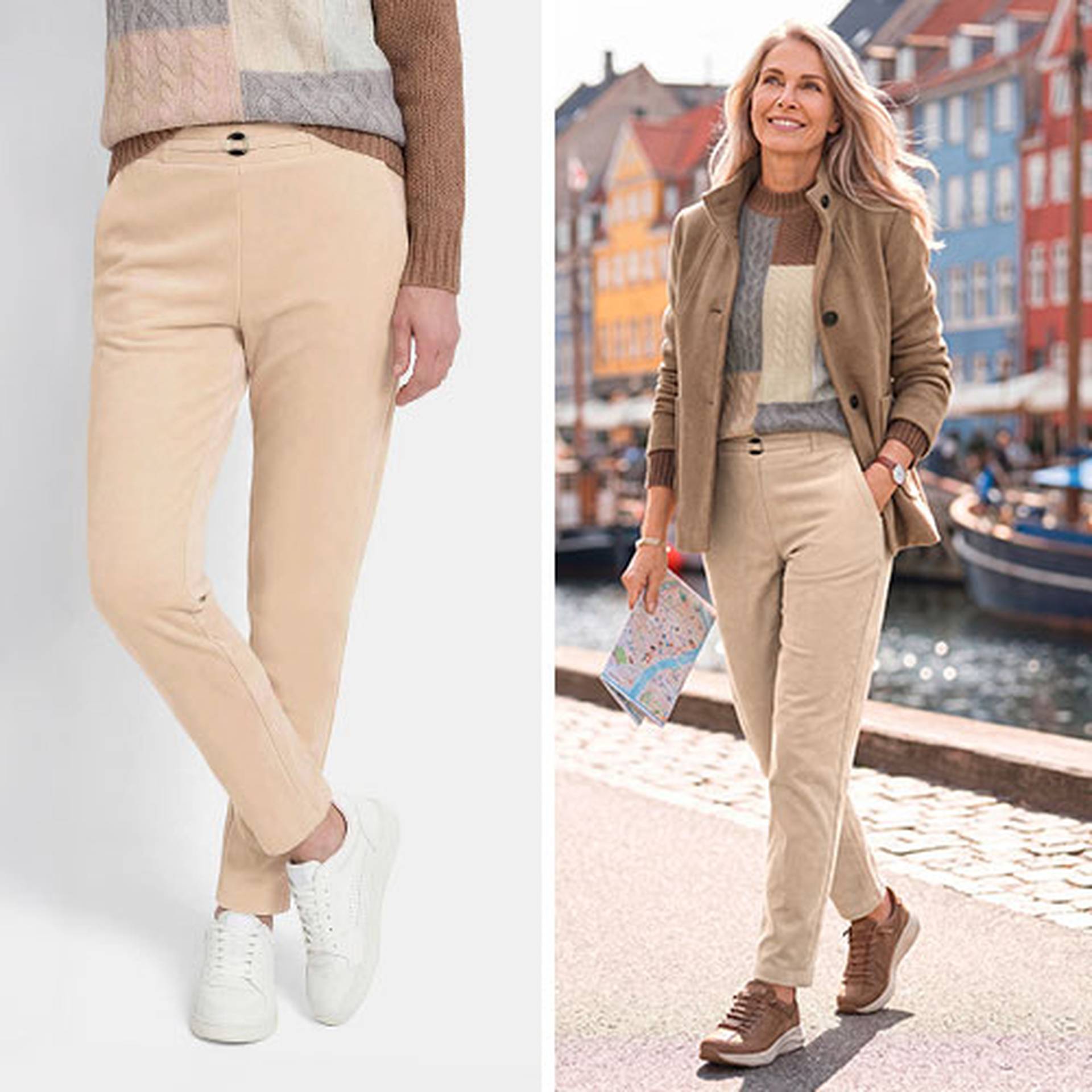 Tendance pantalon carotte
