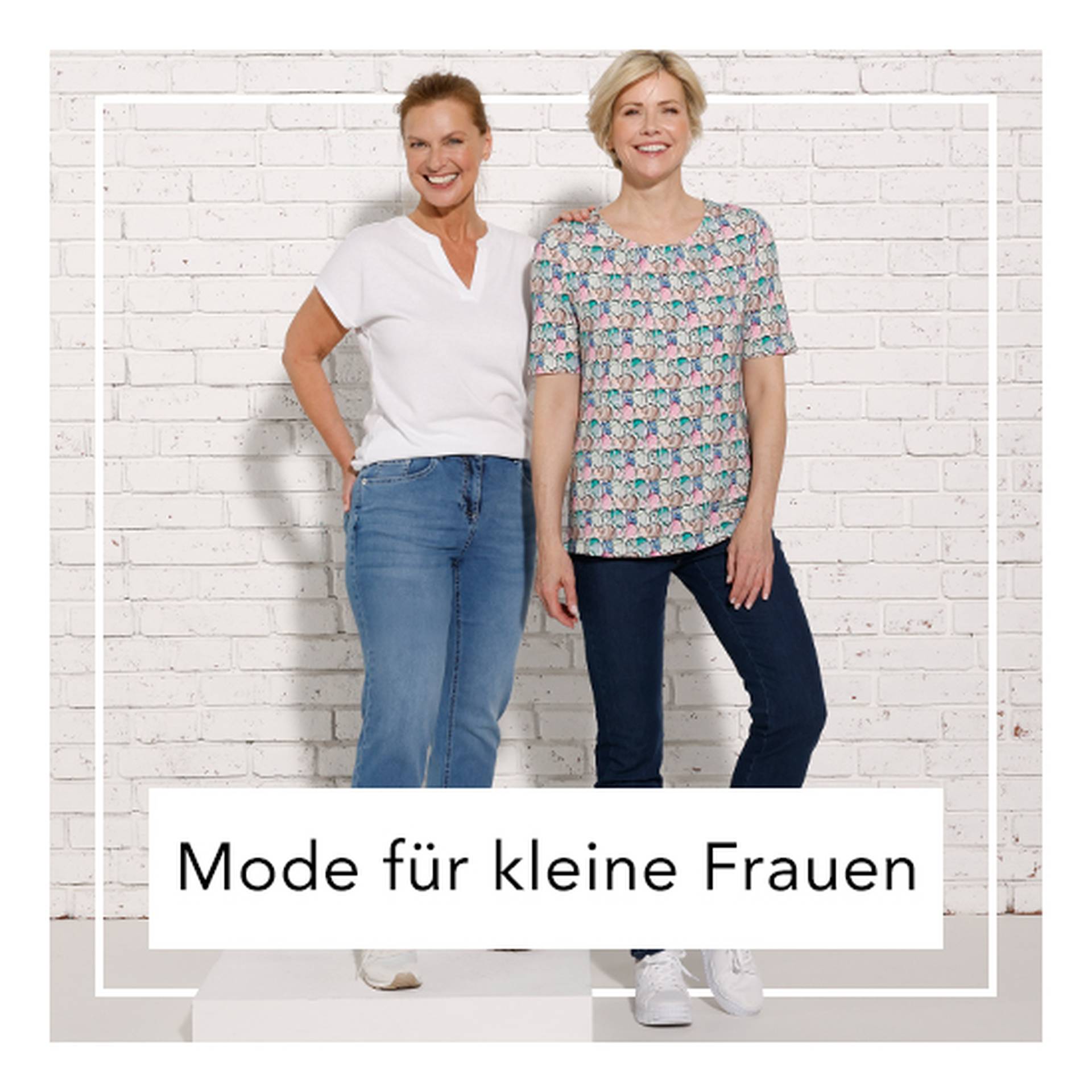 Jetzt Mode für kleine Frauen bei atelier GOLDNER entdecken