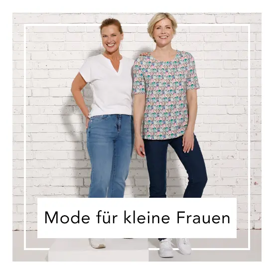 Jetzt Mode für kleine Frauen bei atelier GOLDNER entdecken