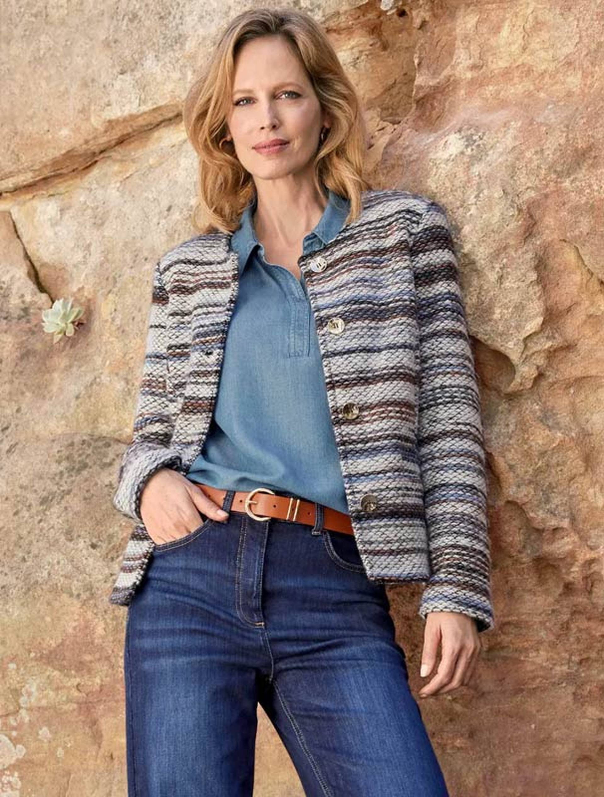Outfit Denim - Modetipps für große Oberweite
