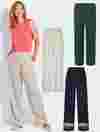Tendance pantalon Culotte avec patch coloré