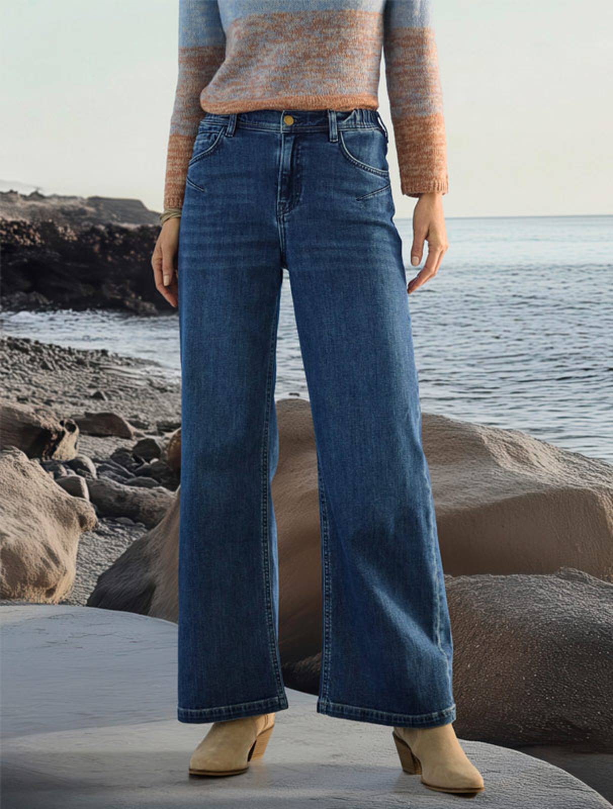 Tendance pantalons denim ou jeans