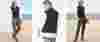 Outfit grüne Hose mit blauem Troyer Pullunder
